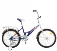 Детский велосипед для мальчиков Altair City Boy 20 (2016) Blue white