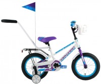 Детский велосипед для мальчиков Forward Meteor 14 (2016) White purple
