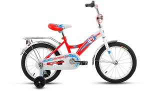 Детский велосипед Altair City Boy 16 (2017) White red
