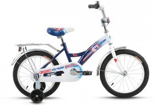 Детский велосипед Altair City Boy 16 (2017) White blue