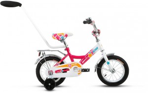 Детский велосипед для девочек Altair City Girl 12 (2017) White fuchsia