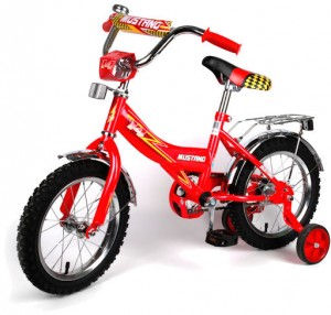 Детский велосипед Mustang BU14P-14 Red
