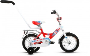 Детский велосипед Altair City Boy 12 (2017) White red