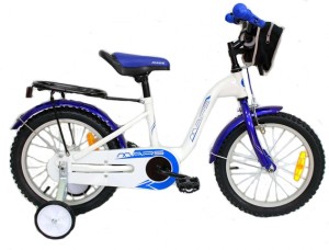 Детский велосипед для мальчиков Mars G1601 White blue