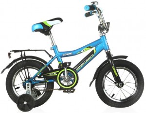 Детский велосипед для мальчиков Novatrack Cosmic 12 (2017) Blue