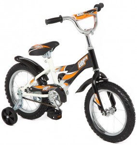 Детский велосипед для мальчиков Leader Kids G14BD622 White black