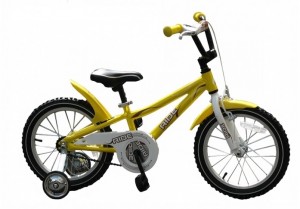 Детский велосипед для мальчиков Mars Ride 16 Golden yellow