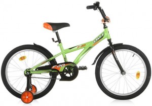 Детский велосипед для мальчиков Novatrack Foxx 20 (2017) Green