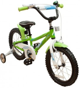 Детский велосипед для мальчиков Mars Ride 16 Dark green