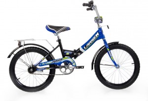 Детский велосипед для мальчиков Larsen Junior 18 (2016) Black blue