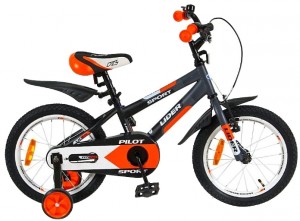 Детский велосипед для мальчиков Velolider LP16HO Black Orange