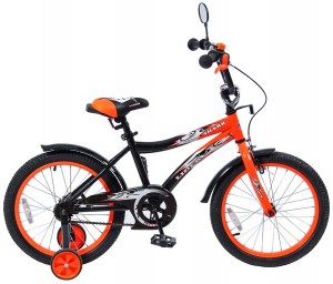 Детский велосипед для мальчиков Velolider Lider Shark 18A-1887OR Orange black