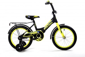 Детский велосипед MTR KG1405 Мультяшка Multi 14 (2017) Black yellow
