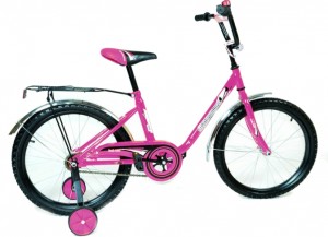 Детский велосипед для девочек MTR KG2003 Мультяшка Multi 20 Pink