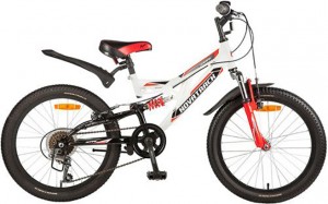 Детский велосипед Novatrack Shark 20 (2017) White