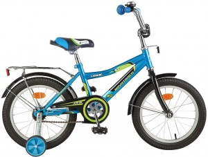 Детский велосипед для мальчиков Novatrack Cosmic 18 (2017) Blue