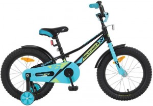 Детский велосипед Novatrack Valiant 16 (2018) Black