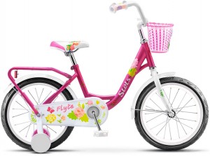 Детский велосипед для девочек Stels Flyte Lady 18 12 Z010 (2018) Purple