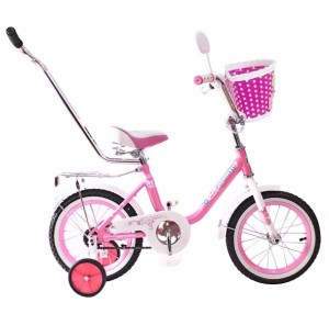 Детский велосипед для девочек MTR Black Aqua Princess 14 KG1402 Pink