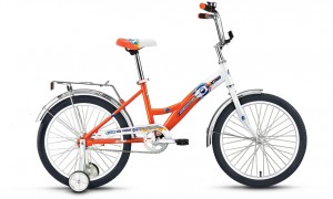 Детский велосипед для мальчиков Altair City Boy 20 (2016) White orange