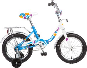 Детский велосипед для девочек Altair City Girl 16 White blue