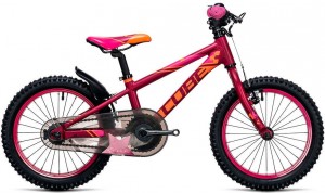 Детский велосипед для девочек Cube Kid 160 Girl 16 (2017) Berry pink