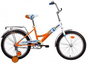Детский велосипед для мальчиков Altair City Boy 20 2015 White orange