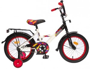 Детский велосипед Graffiti Classic RUS 16 White black