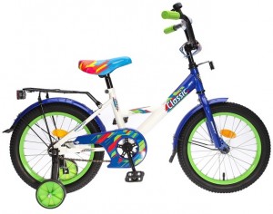 Детский велосипед Graffiti Classic RUS 16 White dark blue