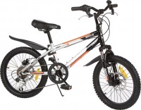 Детский велосипед для мальчиков Leader Kids G18A333 Grey orange