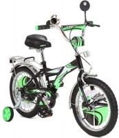 Детский велосипед для мальчиков Leader Kids G16BD403 Black green