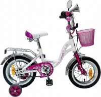 Детский велосипед для девочек Novatrack Butterfly Х52492 White violet