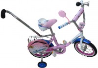 Детский велосипед для девочек MTR Princess 18 нежный  KG1802