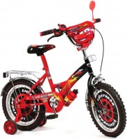 Детский велосипед для мальчиков Disney CAR12C-44 Black red