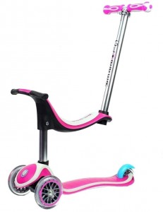 Кикборд Y-Scoo My free Seat 4 in 1 Pink