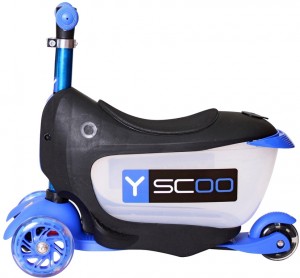 Кикборд Y-Scoo Mini Jump&Go Dark blue