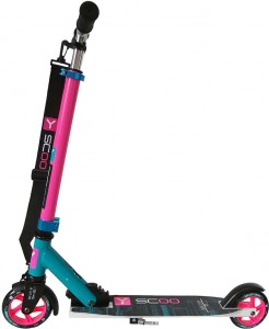 Городской самокат Y-Scoo RT Mini City 125 Pink light blue