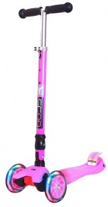 Кикборд Y-Scoo 35 Maxi Fix Shine Pink