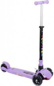 Городской самокат Lider Kids QQBear Purple