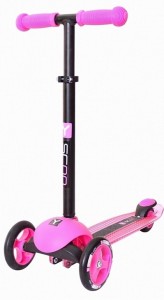 Кикборд Y-Scoo Trio Diamond 120 Pink