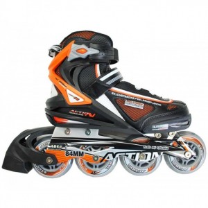 Роликовые коньки Action PW-149F 39 Black