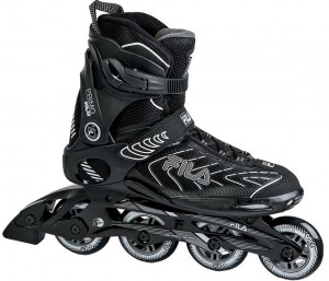Роликовые коньки Fila Primo Alu UK8 42 Black