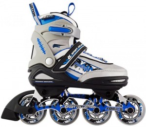 Роликовые коньки Спортивная коллекция Fresh 31-34 Blue