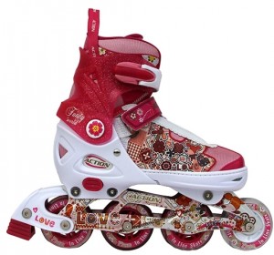 Роликовые коньки Action PW-300 33-36 Red