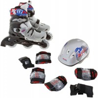 Роликовые коньки Onlitop 869344 Black grey