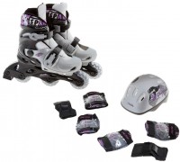 Роликовые коньки Onlitop 869347 Black grey