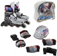 Роликовые коньки Onlitop 869346 39-42 Black grey