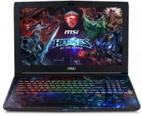 Ноутбук MSI GE62 6QD Apache Pro Heroes (Core i5 6300H/2.3Ghz/8Gb/15.6