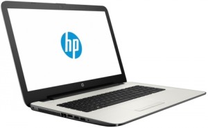 Ноутбук HP 17-x046ur (Pent N3710 1.6Ghz/17.3/4Gb/1Tb/DVD/HD Graphics 405/W10 64/White silver) 1LY11EA