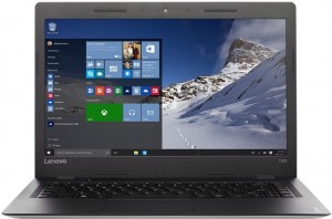Ультрабук Lenovo IdeaPad 100s-14IBR (Celeron N3060 1.6GHz/14/2Gb/SSD32Gb/HD Graphics/W10/Black) 80R9008KRK